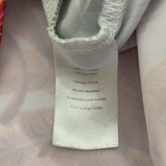 Sporty Buff Shirt Men XXL 2XL Palm Tropical Floral Golf Performance Stretch Polo - Picture 8 of 8